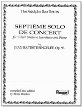Book cover for Septiéme Solo de Concert, op.93