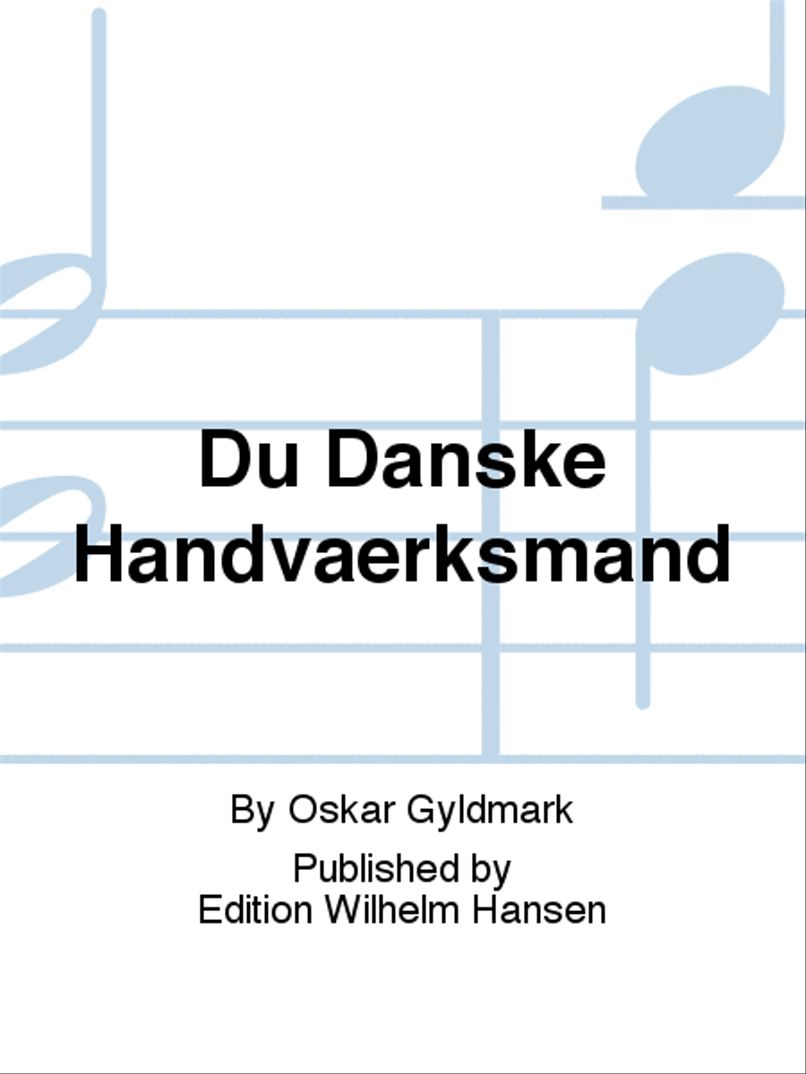 Du Danske Håndværksmand Choir scores gallery preview page 1
