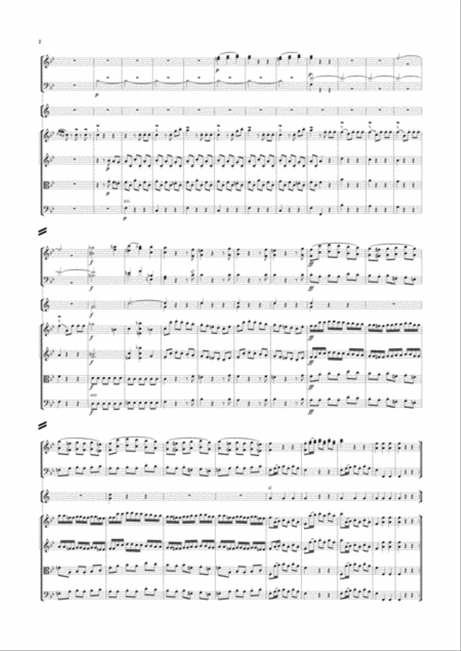 Haydn - Symphony No.68 in B flat major, Hob.I:68 Full Orchestra scores gallery preview page 2