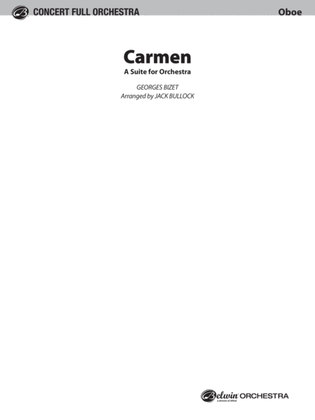 Book cover for Carmen Suite: Oboe