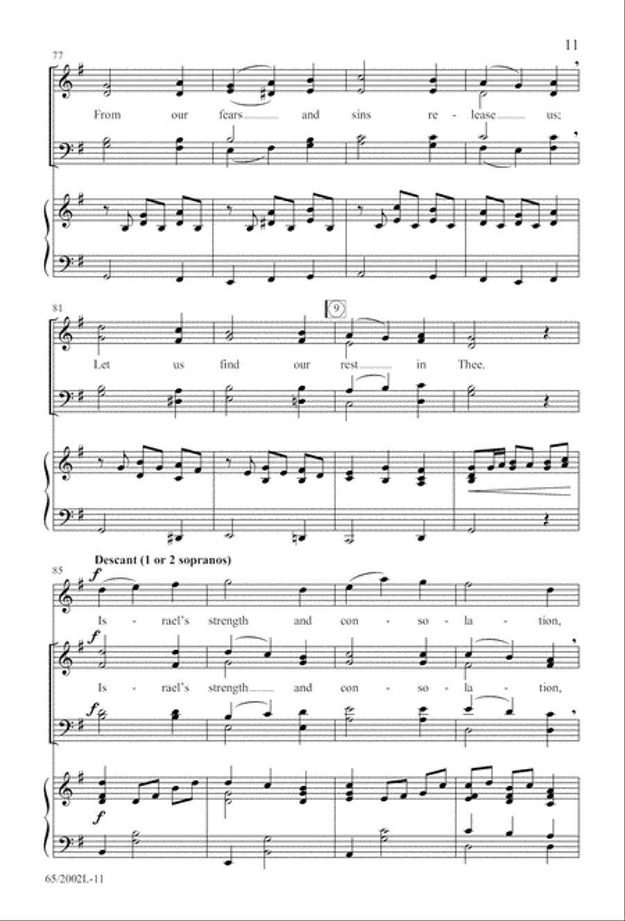 And This Shall Be a Sign And This Shall Be a Sign 4-Part scores gallery preview page 12