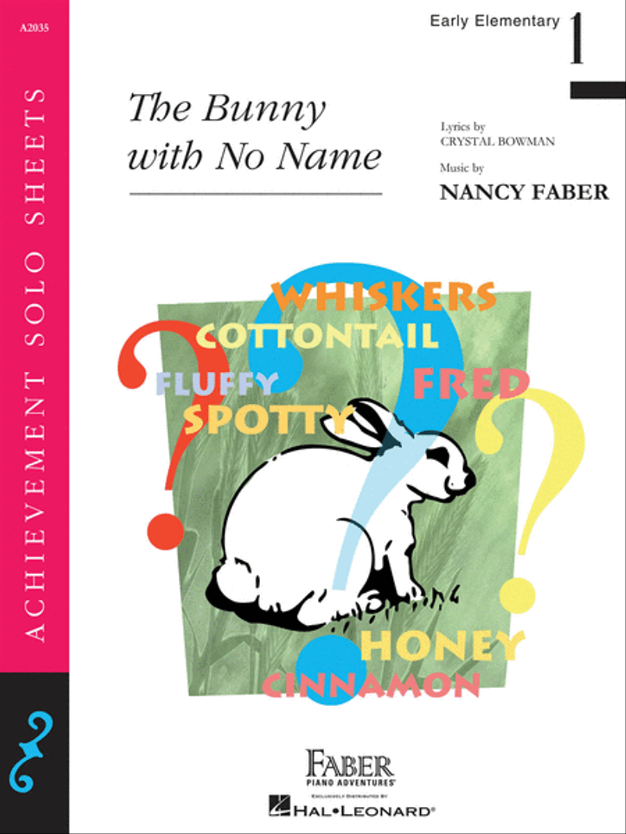 The Bunny with No Name Piano Method scores gallery preview page 1