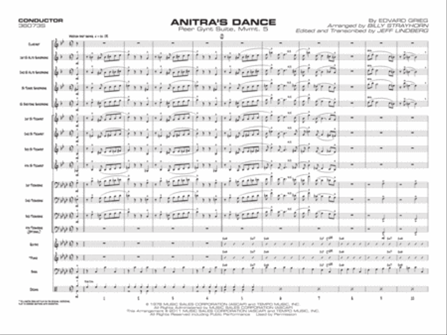 Peer Gynt Suite Peer Gynt Suite Jazz Ensemble scores gallery preview page 21