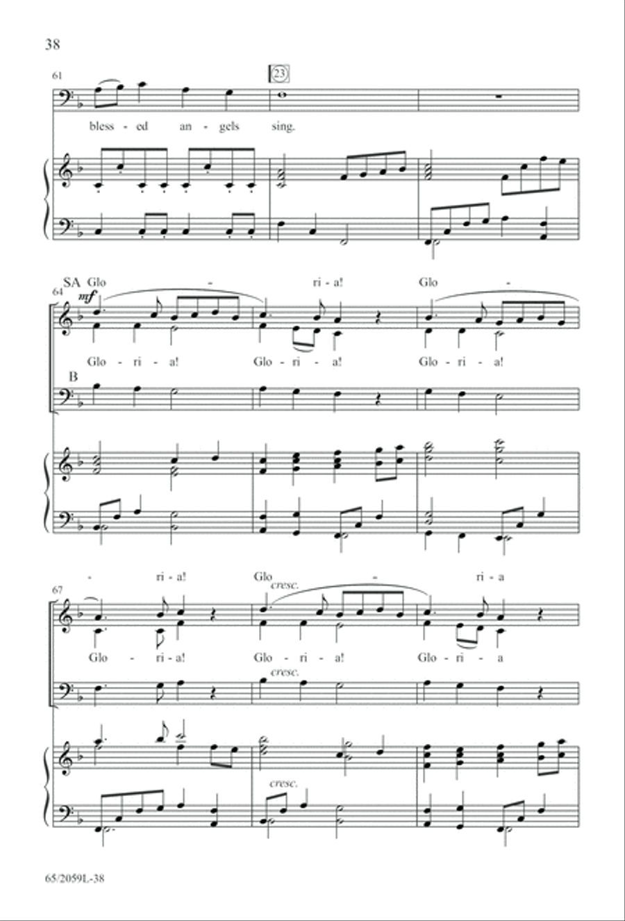 The Christmas Story The Christmas Story 3-Part scores gallery preview page 39