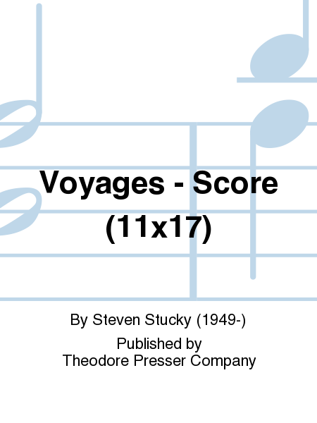 Voyages - Score (11X17)