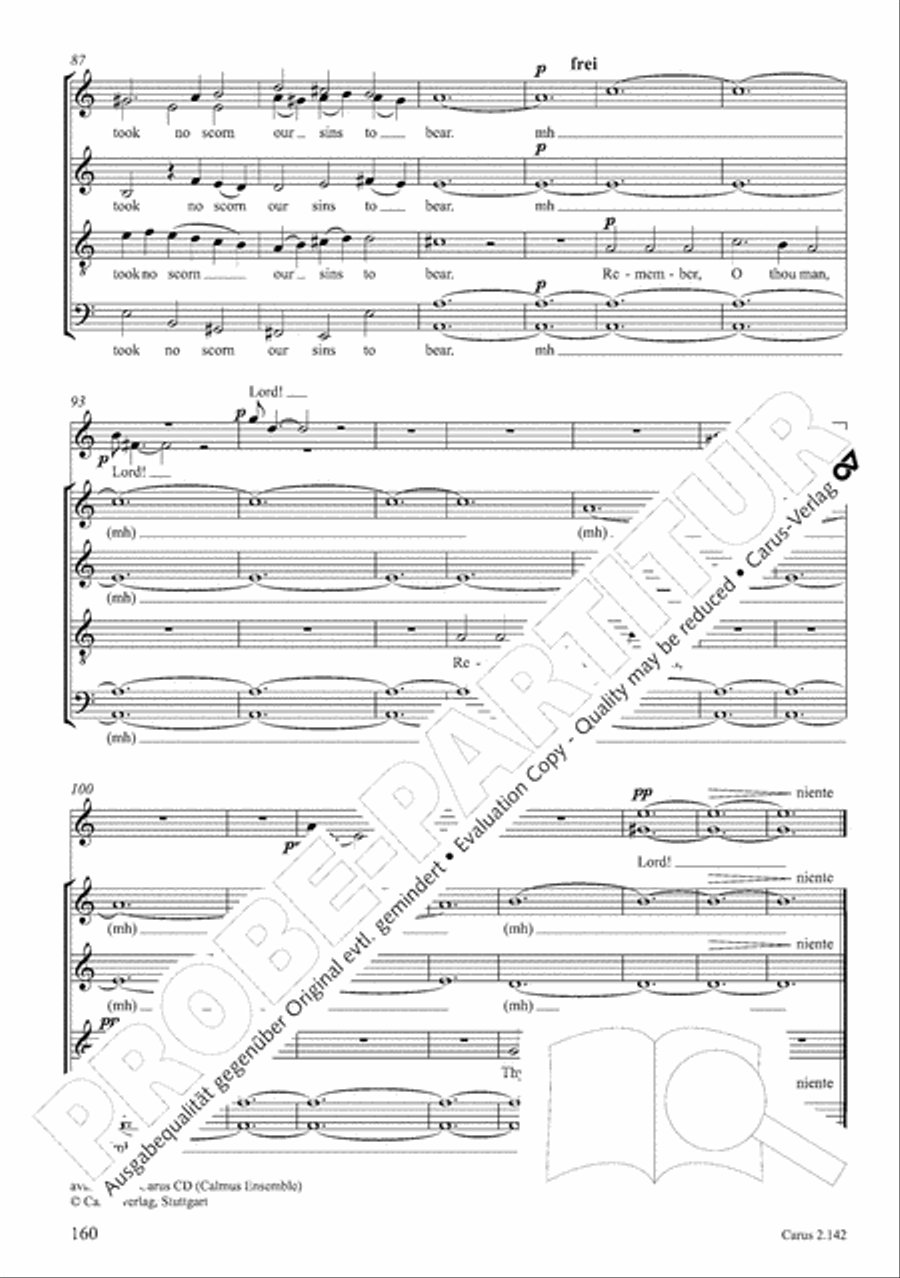 Christmas Carols of the World. Choral collection 4-Part scores gallery preview page 130