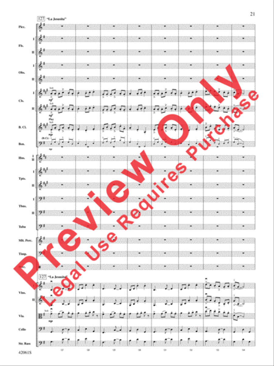 South County Sketches Full Orchestra scores gallery preview page 22