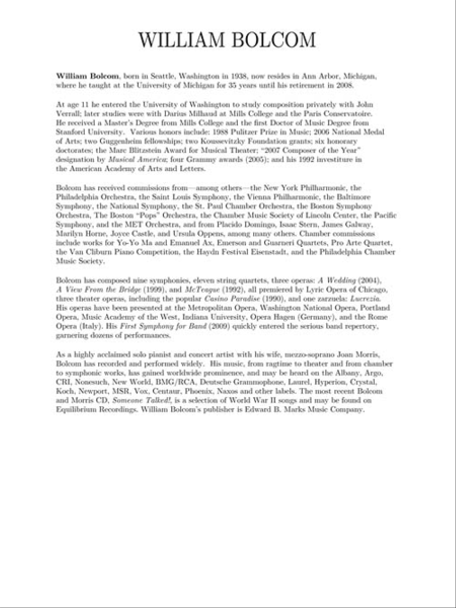 Concert Songs - Volume 2 (2001-2012) Medium Voice scores gallery preview page 3