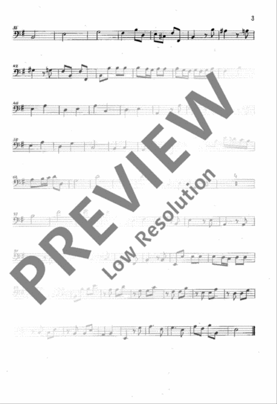 Sonata in E minor String Orchestra scores gallery preview page 13