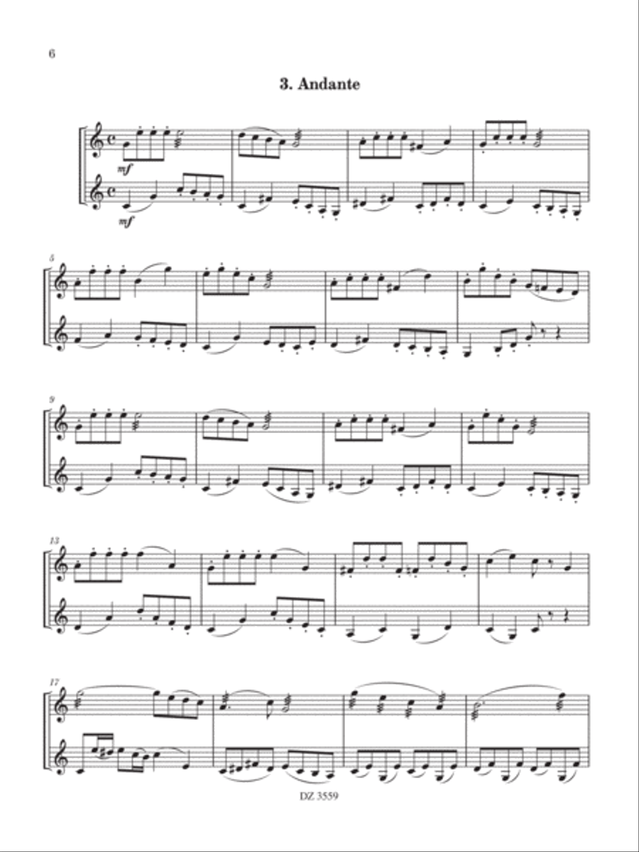25 Duos Mandolin scores gallery preview page 6