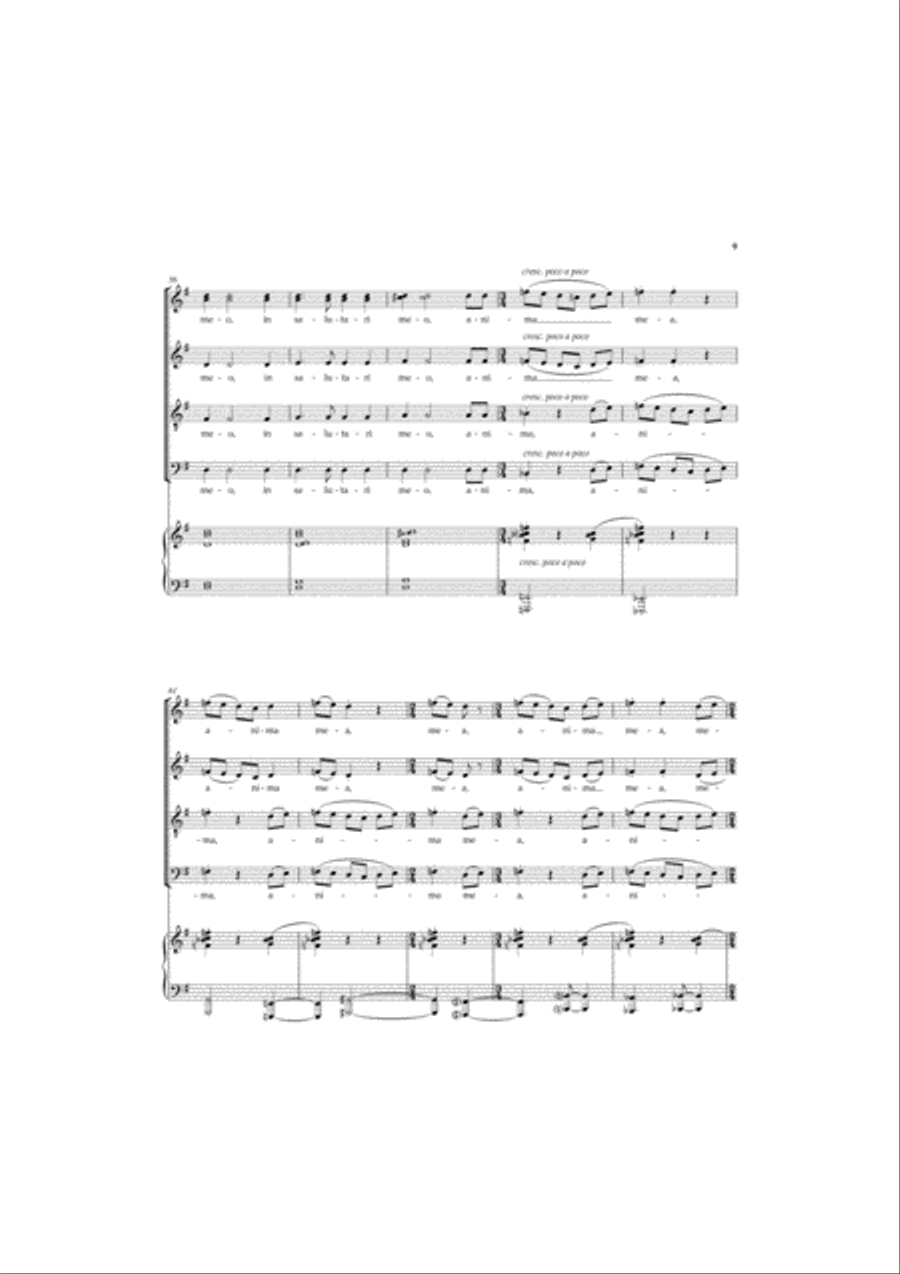 Magnificat Magnificat 4-Part scores gallery preview page 6