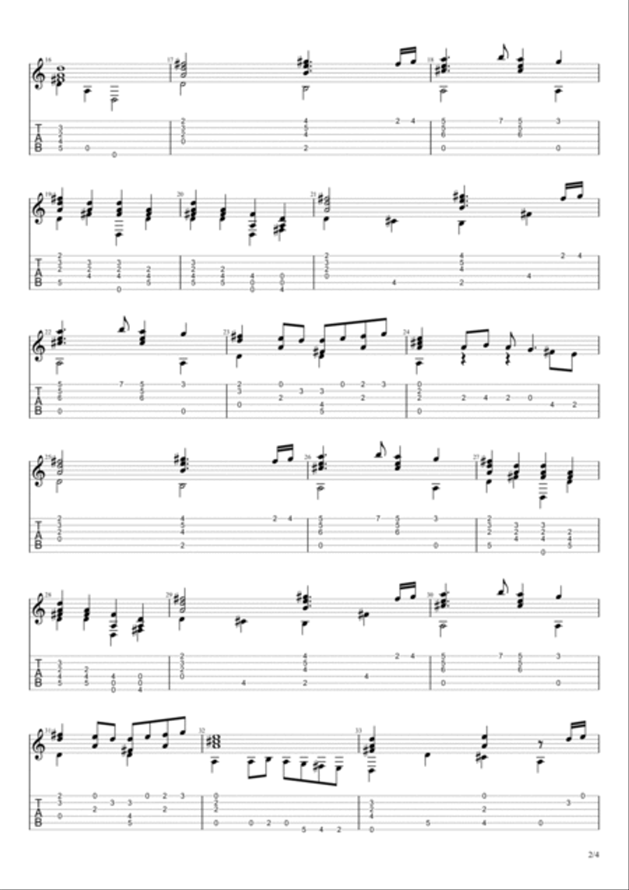 Trumpet Voluntary (Prince of Denmark's March) (Jeremiah Clarke) Trumpet scores gallery preview page 2