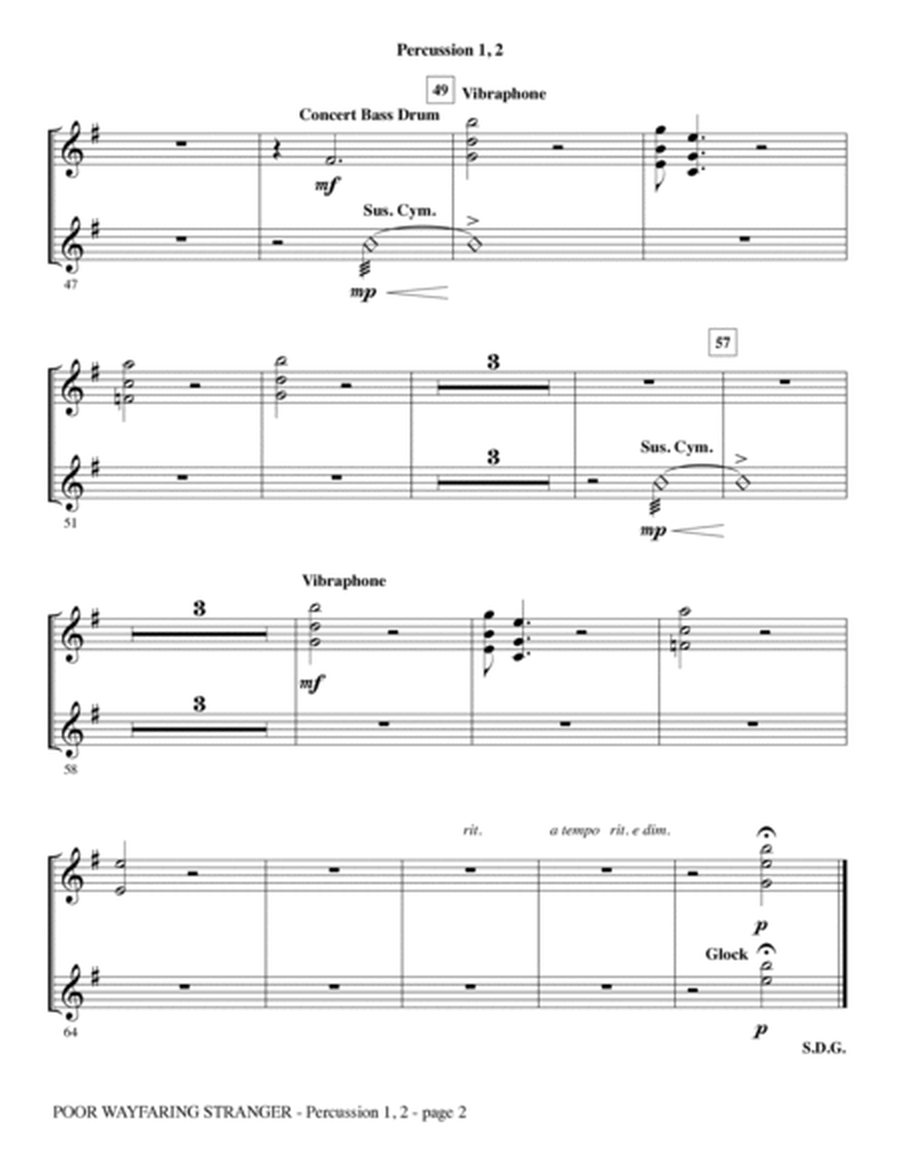 Bound for Glory! - Percussion 1 & 2