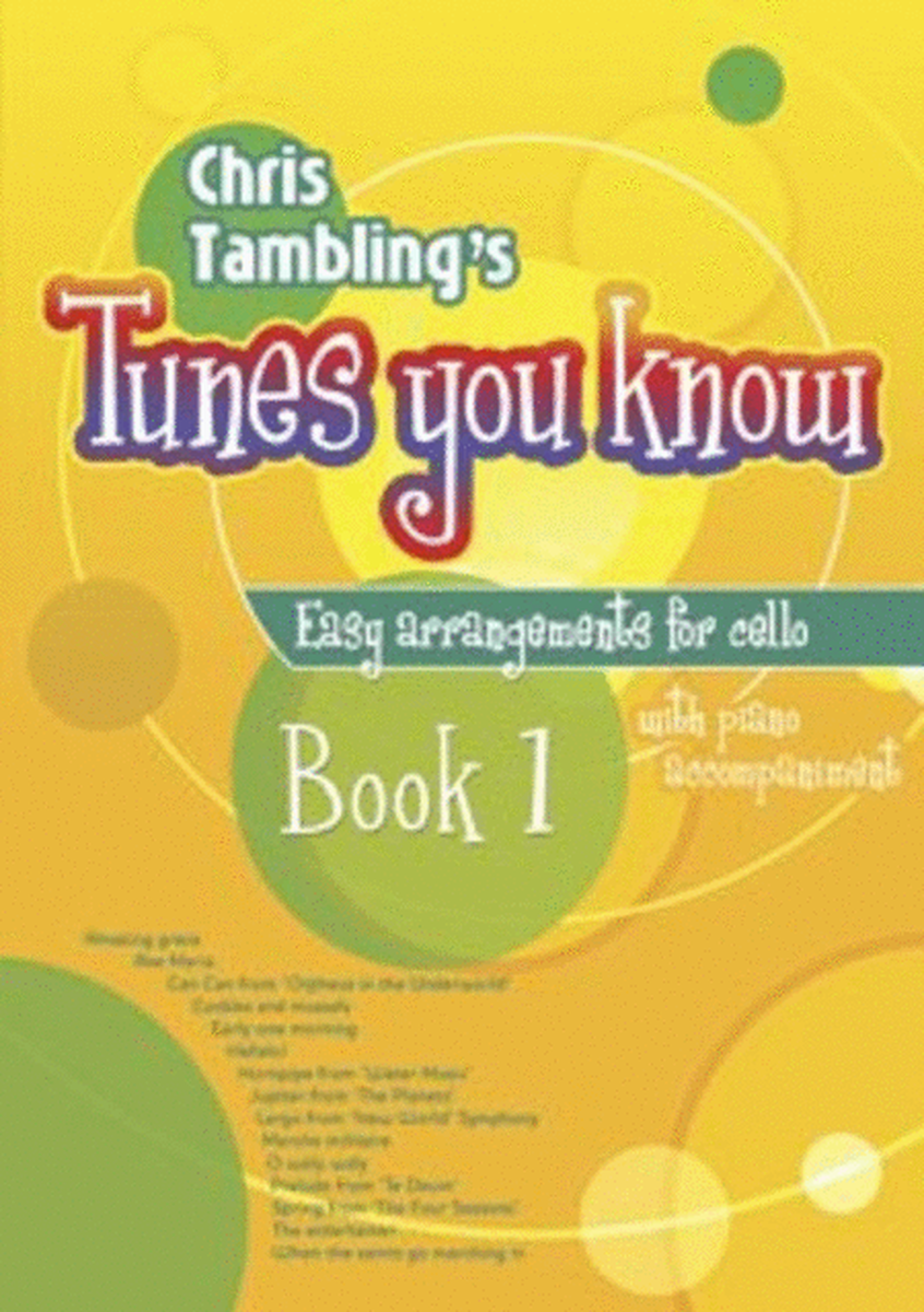 Tunes You Know Book 1 Vc/Pno Arr Tambling