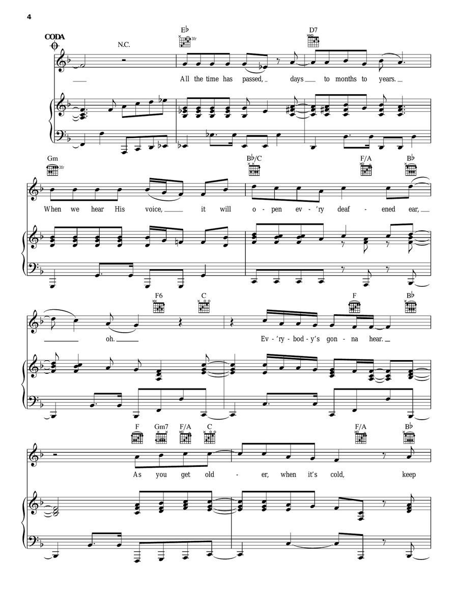 Someday Our King Will Come Acoustic Guitar scores gallery preview page 4