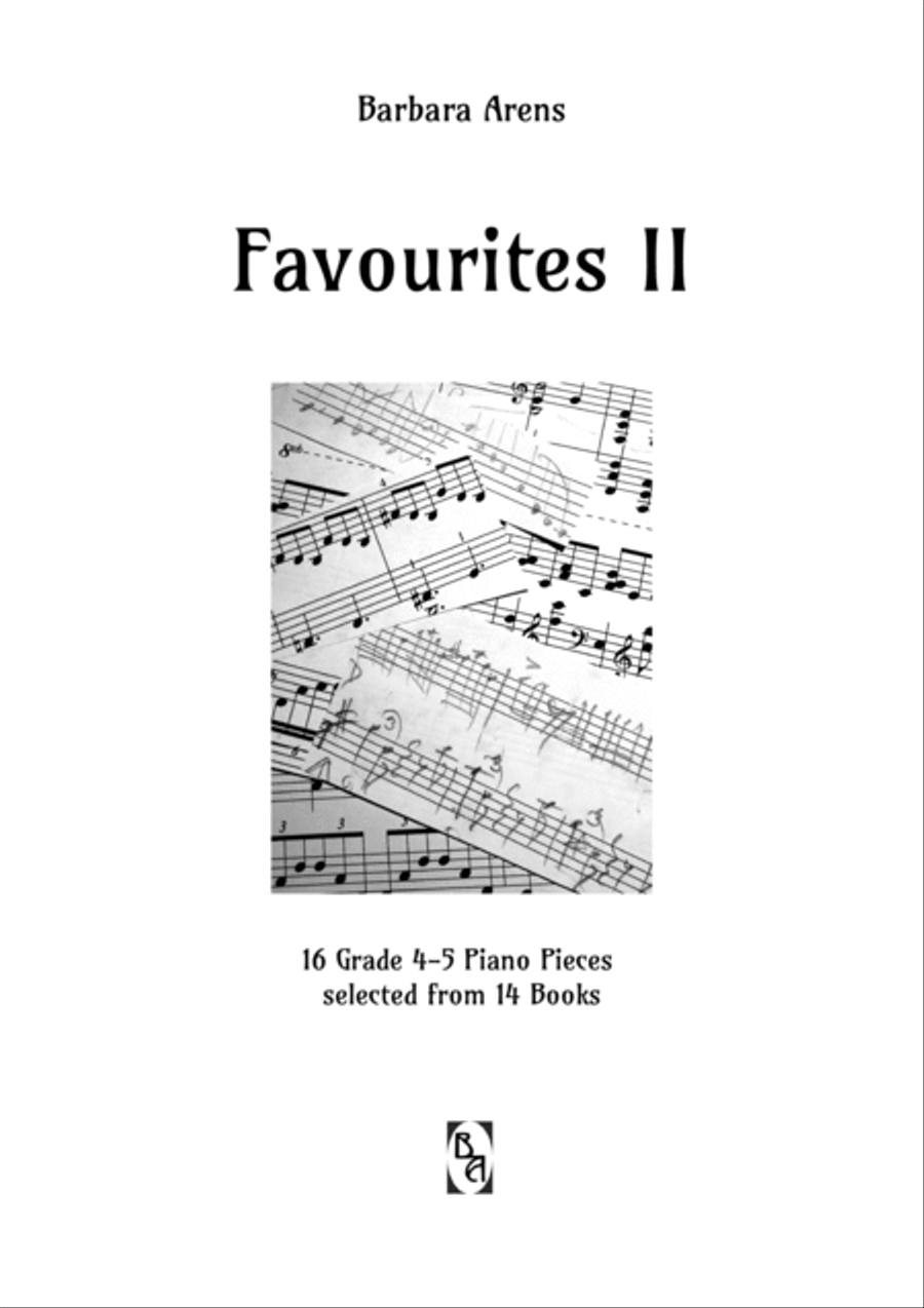 Favourites II - 16 Grade 4-5 Piano Solos selected from 14 Books Piano Method scores gallery preview page 2