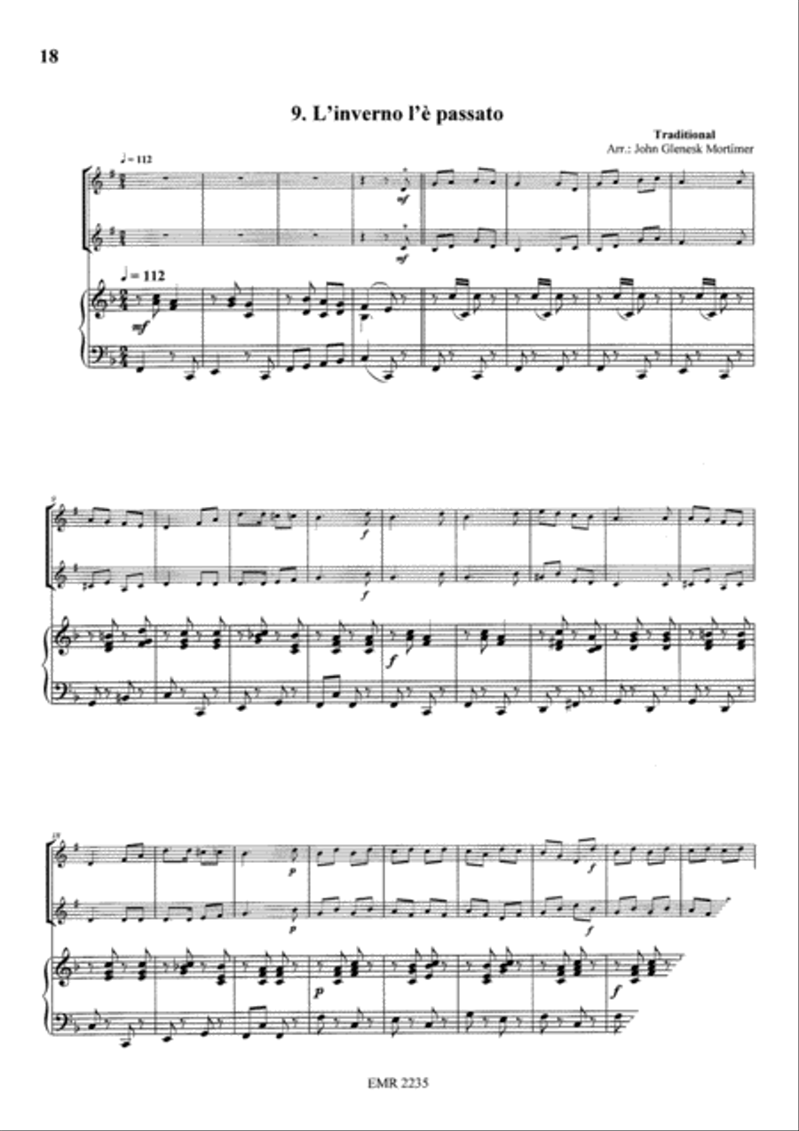 Duos Vol. 2 Clarinet Duet scores gallery preview page 11
