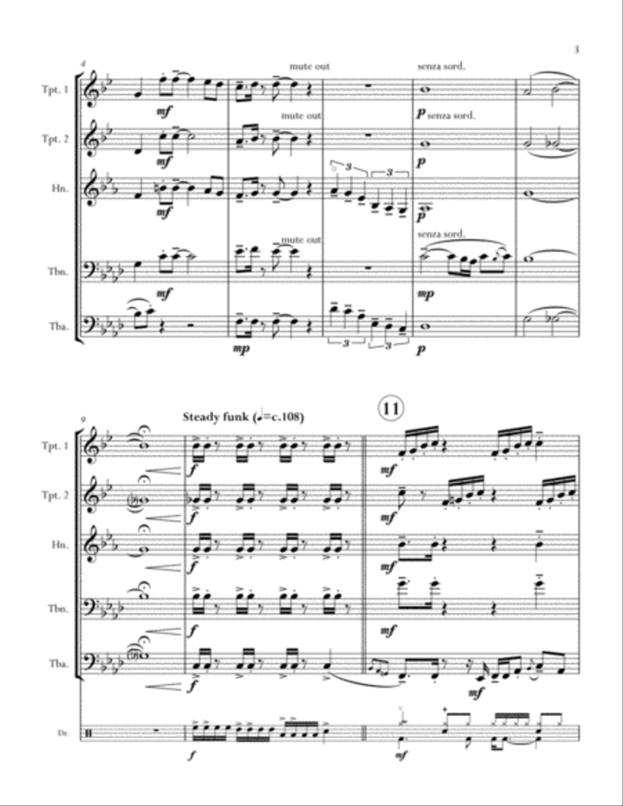 24K Magic 24K Magic Small Ensemble scores gallery preview page 3