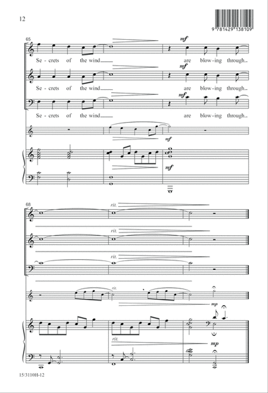 Secrets of the Wind Secrets of the Wind 3-Part scores gallery preview page 12