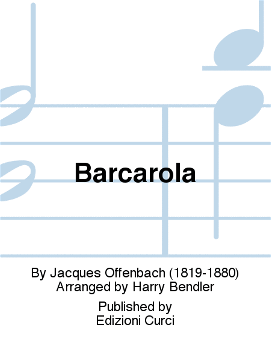 Barcarola Barcarola Piano Solo scores gallery preview page 1