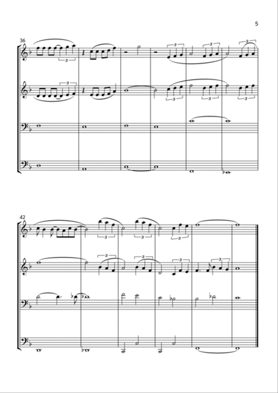 Part Of Your World (reprise) Trombone scores gallery preview page 5
