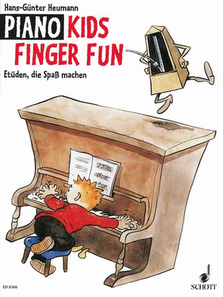 Book cover for Piano Kids Finger Fun
