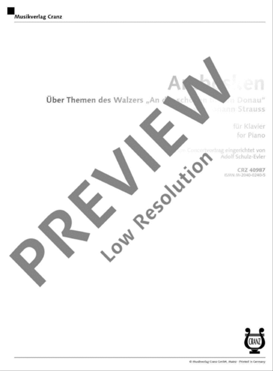 Arabesken Piano Solo scores gallery preview page 2