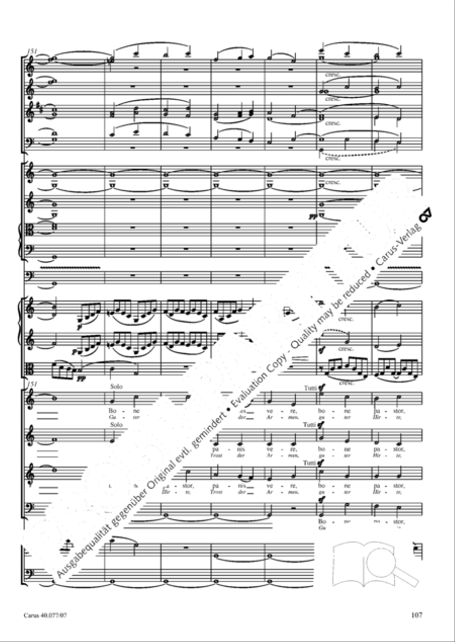 Lauda Sion 4-Part scores gallery preview page 120