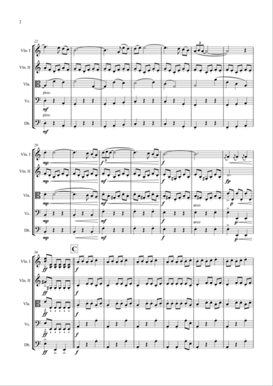 Passacaglia Nr. 2 Chamber Music scores gallery preview page 2