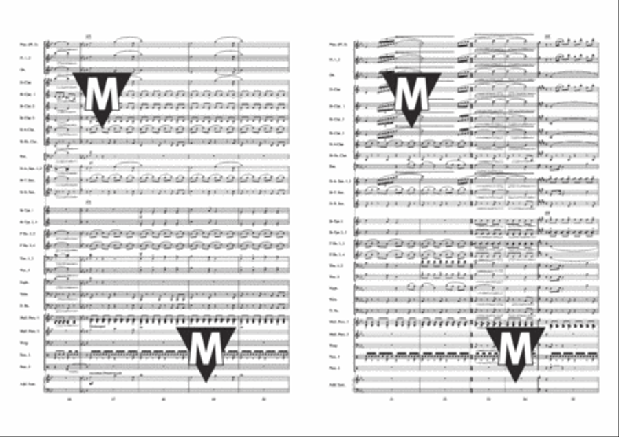 Around the World in 80 Days Concert Band scores gallery preview page 6