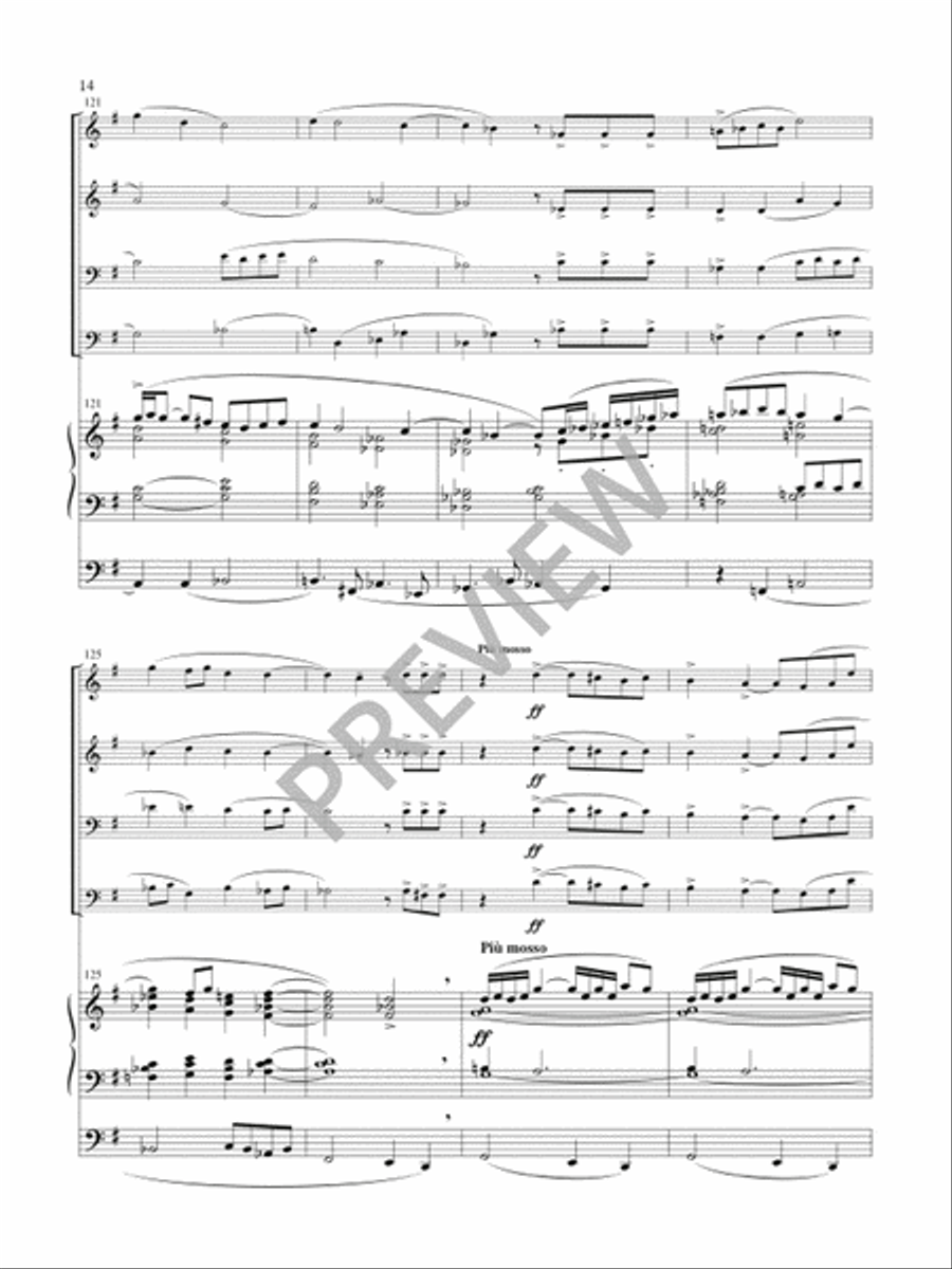 Deo Gratias Trombone scores gallery preview page 15