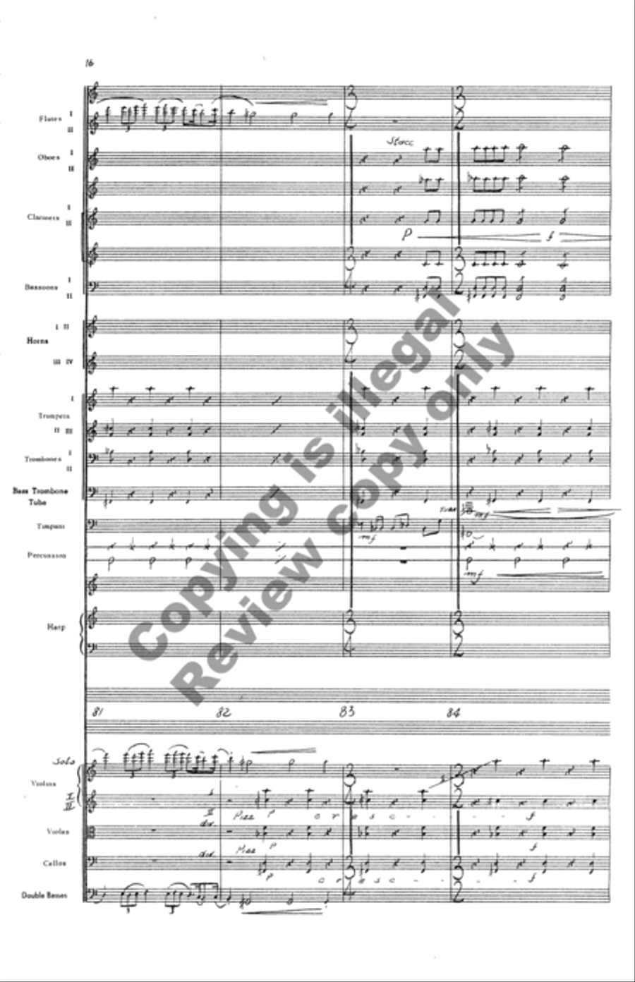 Concerto for Orchestra Full Orchestra scores gallery preview page 94