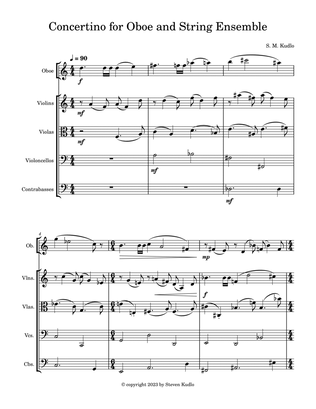 Concertino for Oboe and String Ensemble