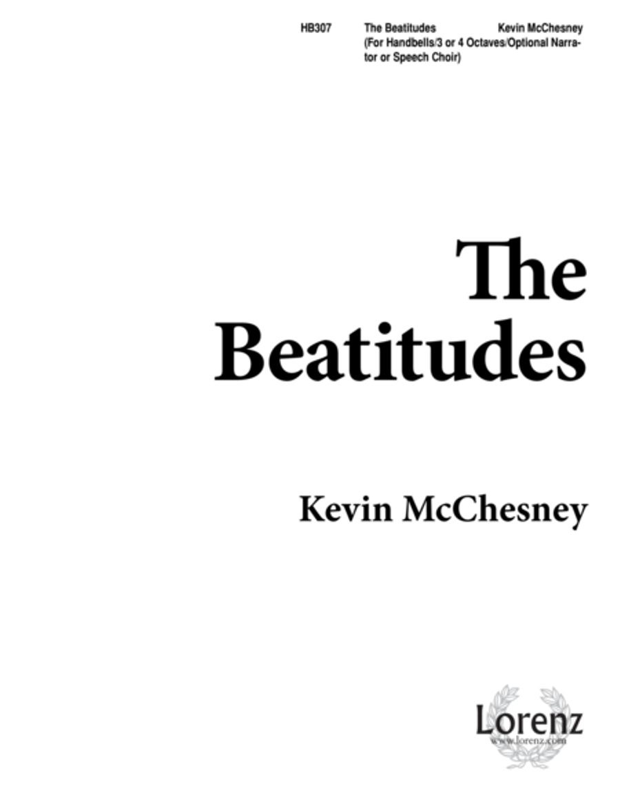 The Beatitudes The Beatitudes Choir scores gallery preview page 1