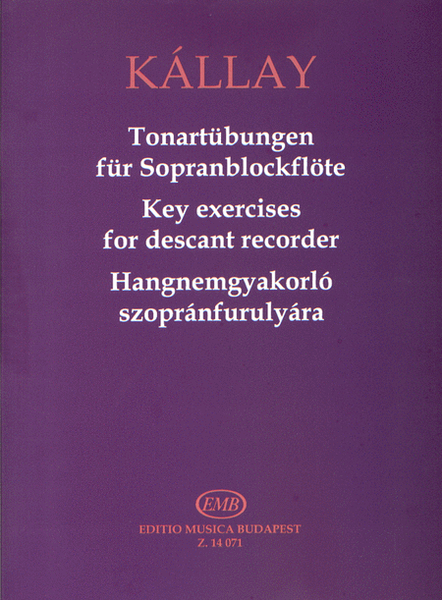 Tonartübungen für Sopranblockflöte - Recorder - Sheet Music | Sheet Music  Plus