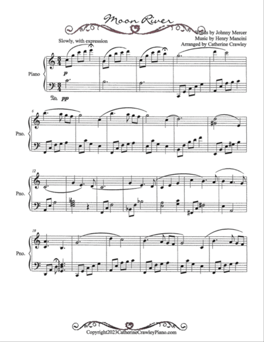Moon River Piano Method scores gallery preview page 2