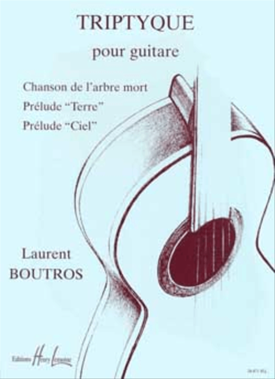 Triptyque Acoustic Guitar scores gallery preview page 1