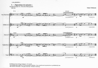 Une Geometrie, Nr. 1 - Figurations de memoire