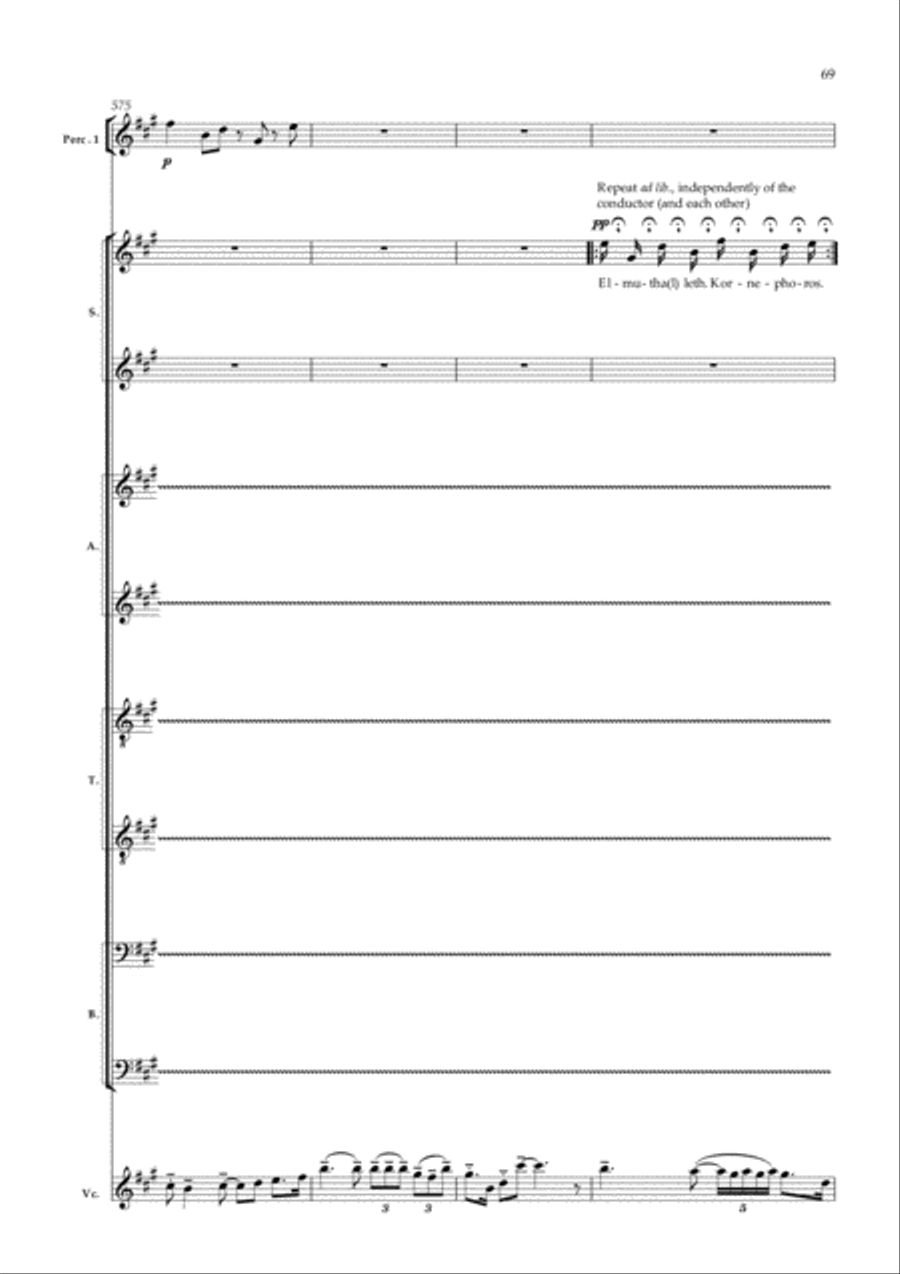 To the Field of Stars To the Field of Stars 4-Part scores gallery preview page 13