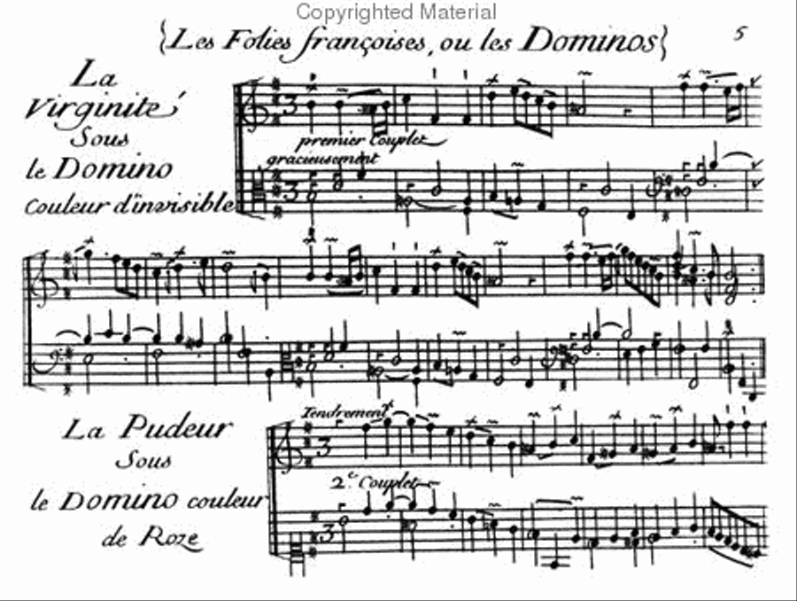 Third book of harpsichord pieces Harpsichord scores gallery preview page 3