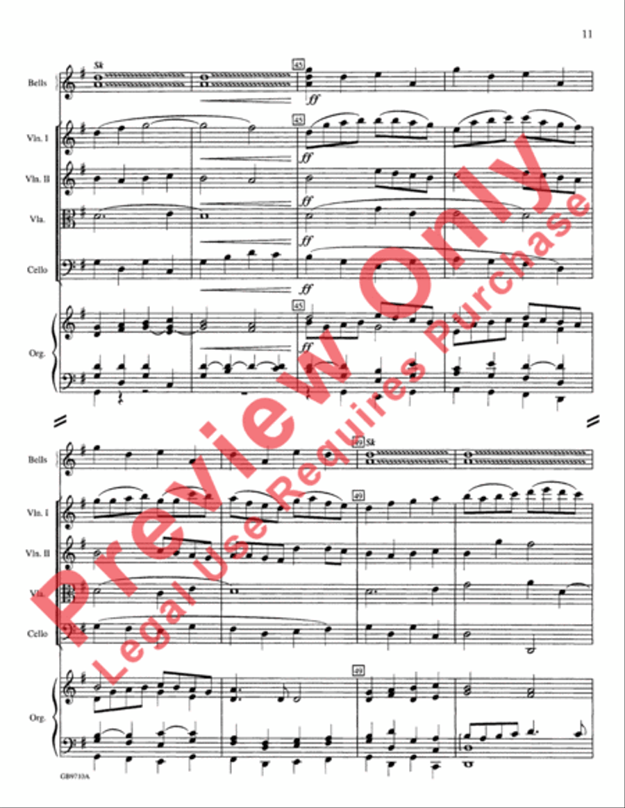 A Festival of Lessons and Carols Choir scores gallery preview page 12