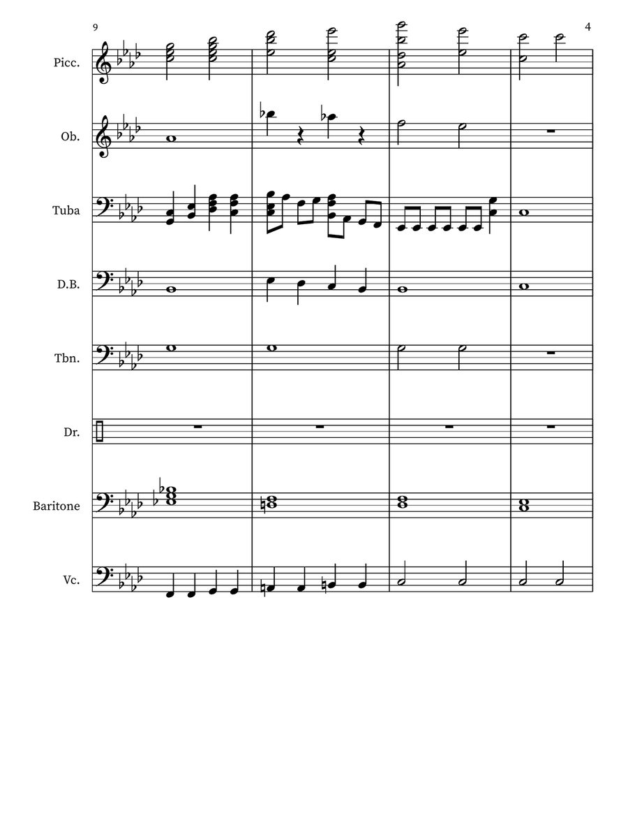 EHSSAH-YAZZAH Oboe scores gallery preview page 4