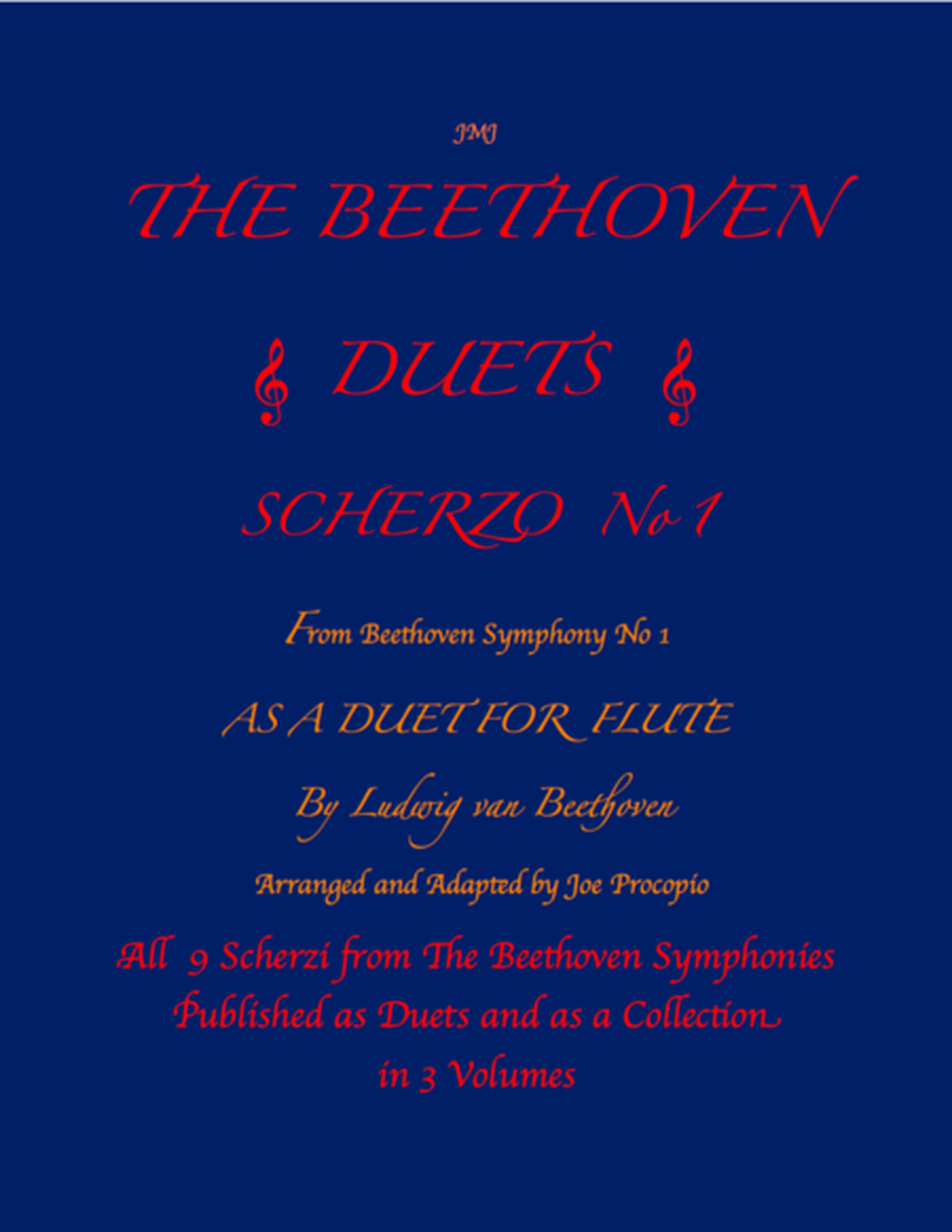 The Beethoven Duets For Flute Scherzo No. 1 image number null