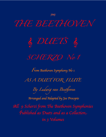 The Beethoven Duets For Flute Scherzo No. 1 image number null