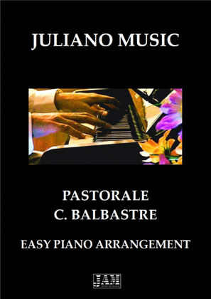 Book cover for PASTORALE (EASY PIANO) - C. BALBASTRE