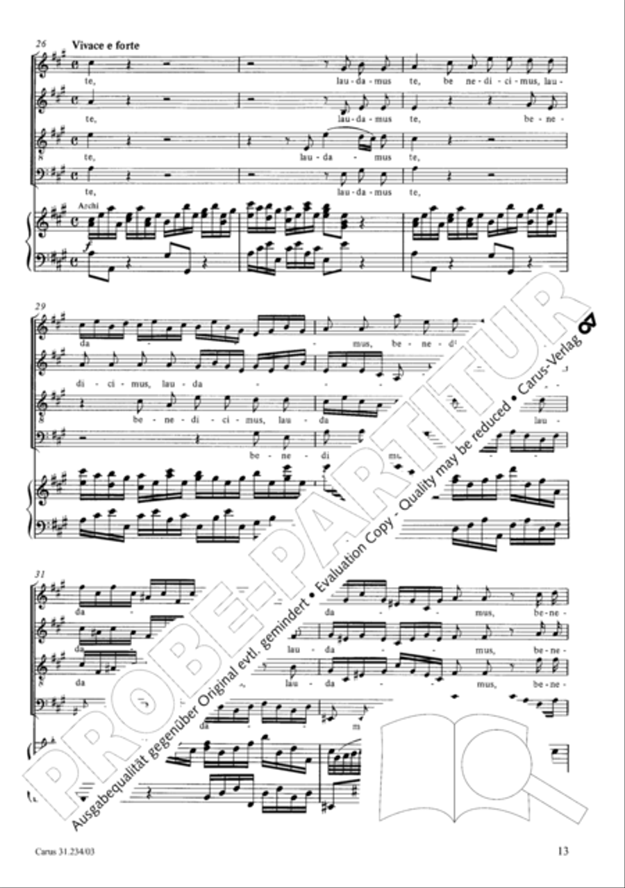 Mass in A major Mass in A major 4-Part scores gallery preview page 16