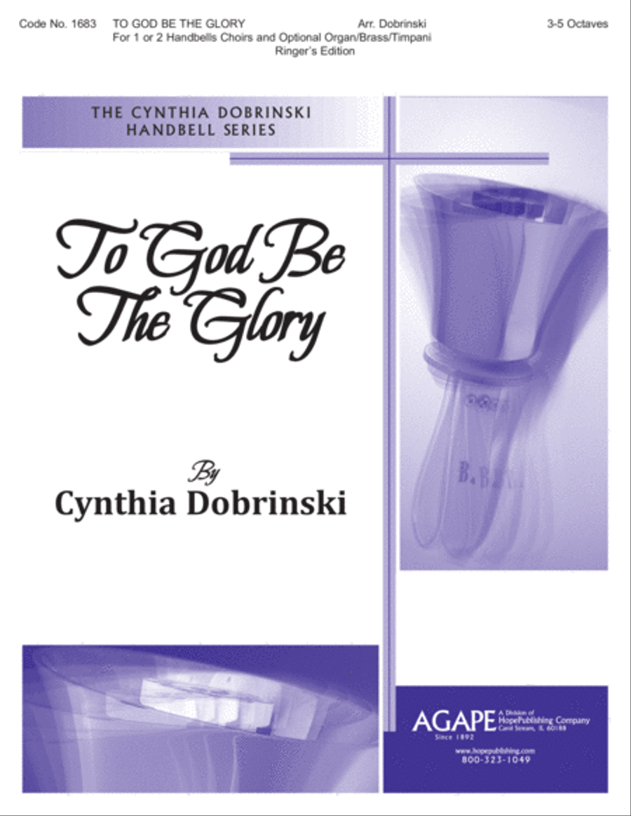 To God Be the Glory Handbell Choir scores gallery preview page 1