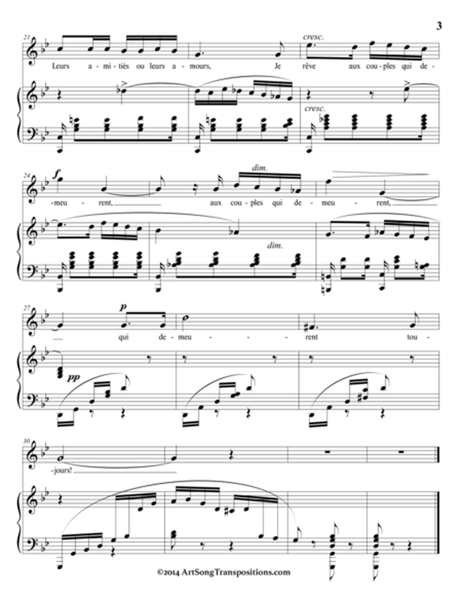 Ici-Bas! Op. 8 no. 3 (in 6 keys)