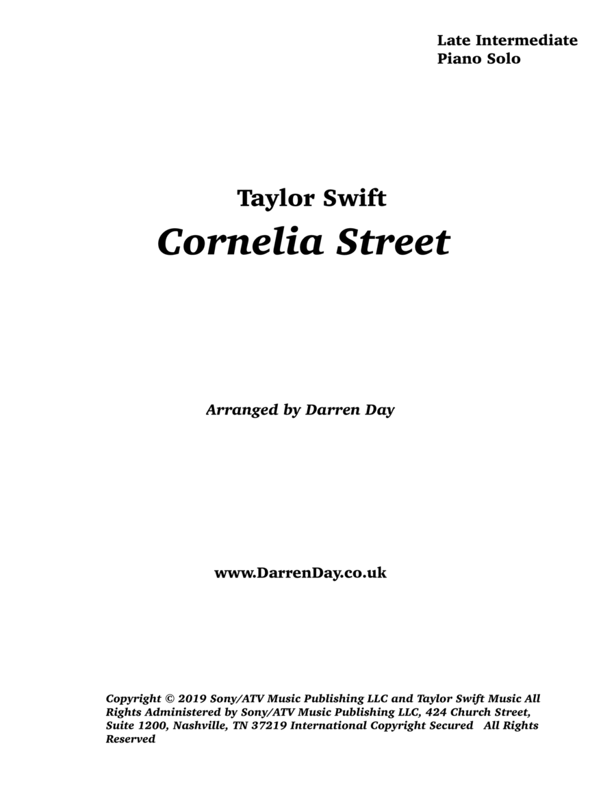 Cornelia Street image number null