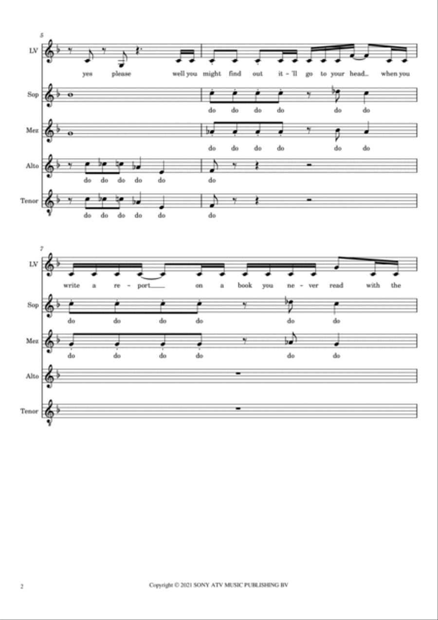 Wizards Of Waverly Place Wizards Of Waverly Place 4-Part scores gallery preview page 2